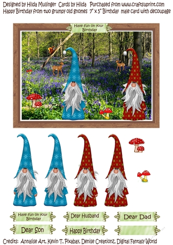 Happy Birthday from two grumpy gnomes