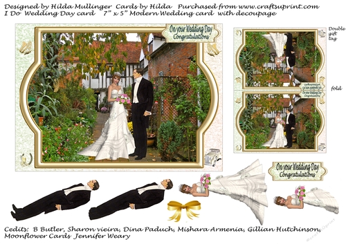 I Do Wedding Day card