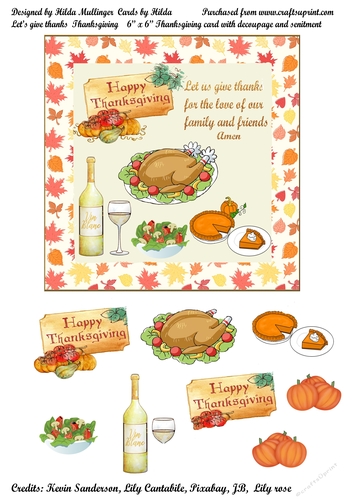 Let us give Thanks  Thanksgiving