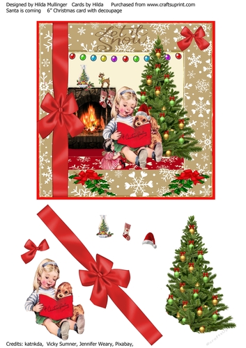 SANTA IS COMING