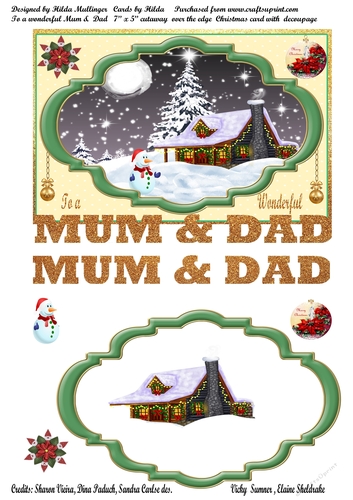 TO A WONDERFUL MUM AND DAD