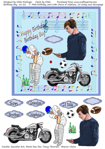BIRTHDAY BOY  16-21