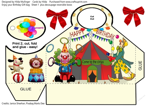 Enjoy your birthday Gift bag