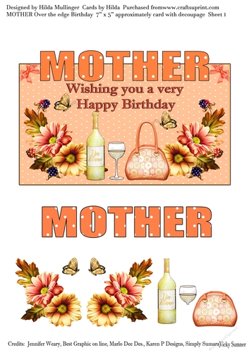 MOTHER OVER THE EDGE BIRTHDAY