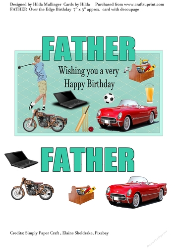 FATHER Over the edge Birthday
