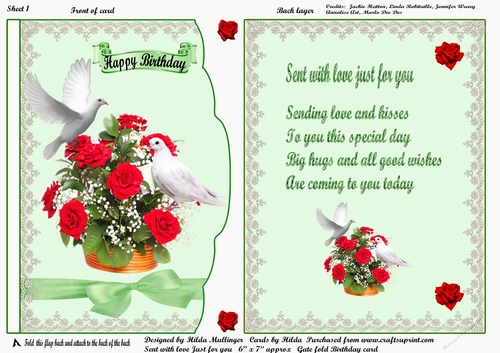 Sent with love  Just for you
