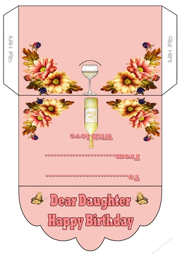 Gift Envelope Daughter