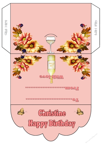 Gift Envelope Christine