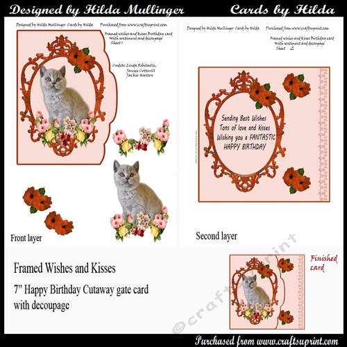 FRAMED WISHES AND KISSES