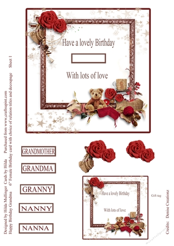 HAPPY BIRTHDAY GRANDMA