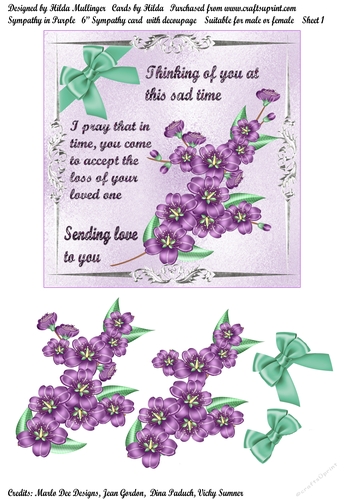 SYMPATHY IN PURPLE