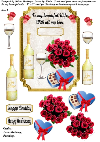 To my beautiful Wife