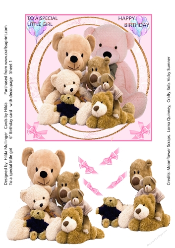 TO A SPECIAL LITTLE GIRL