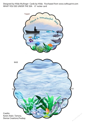 WHAT YOU SEE UNDER THE SEA