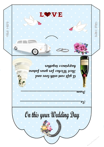 A WEDDING DAY GIFT WALLET