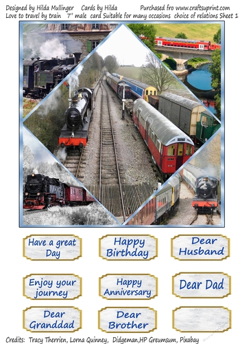 LOVE TO TRAVEL BY TRAIN