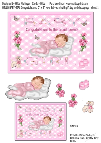 HELLO BABY GIRL     CONGRATULATIONS
