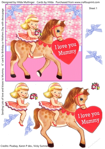 Sending Love and Kisses to Mummy
