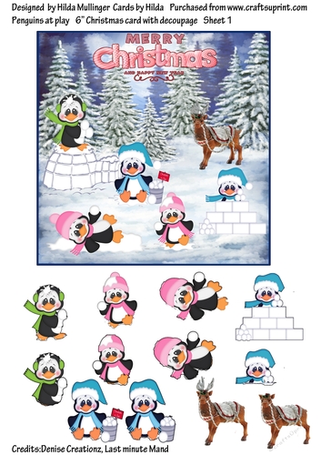 PENGUINS AT PLAY