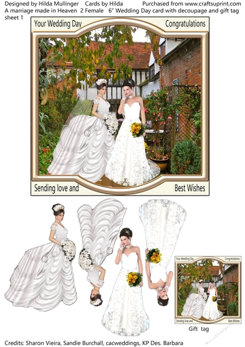 A MARRIAGE MADE IN HEAVEN  2 female