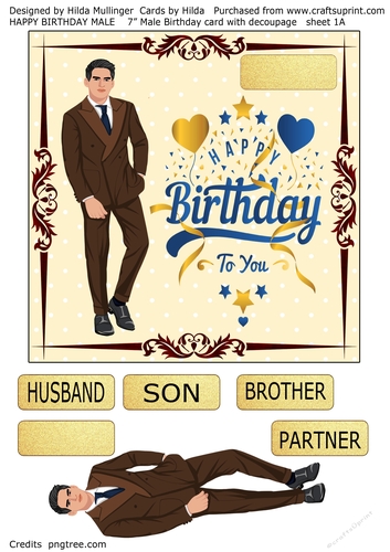 HAPPY BIRTHDAY MALE