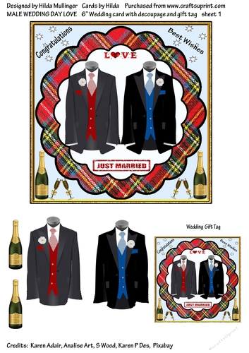 MALE WEDDING DAY LOVE
