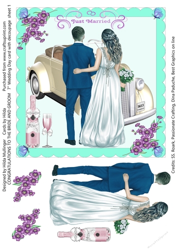 CONGRATULATIONS TO THE BRIDE AND GROOM