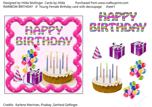 RAINBOW BIRTHDAY