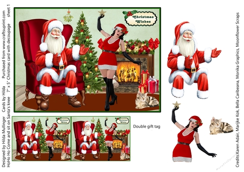 Ho Ho Ho Come and sit on Santas knee