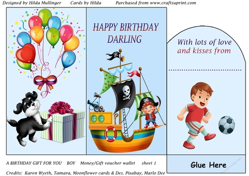 A BIRTHDAY GIFT FOR YOU  boy