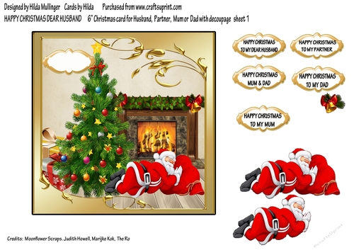 HAPPY CHRISTMAS DEAR HUSBAND