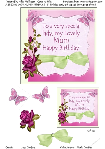 A SPECIAL LADY MUM BIRTHDAY 2