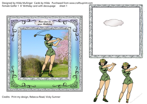 FEMALE GOLFER 1