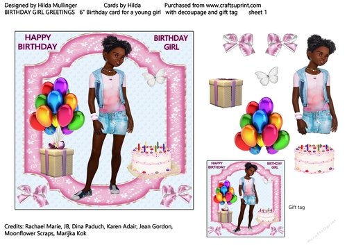 BIRTHDAY GIRL GREETINGS
