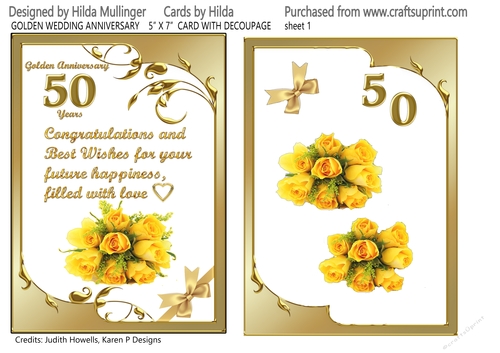 GOLDEN WEDDING ANNIVERSARY