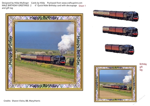 MALE BIRTHDAY GREETINGS 2