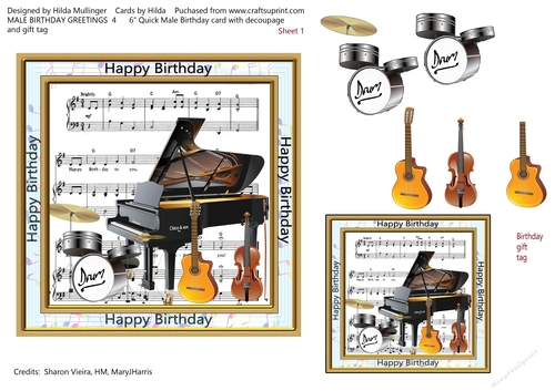 MALE BIRTHDAY GREETINGS 4