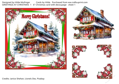 GREETINGS AT CHRISTMAS 1