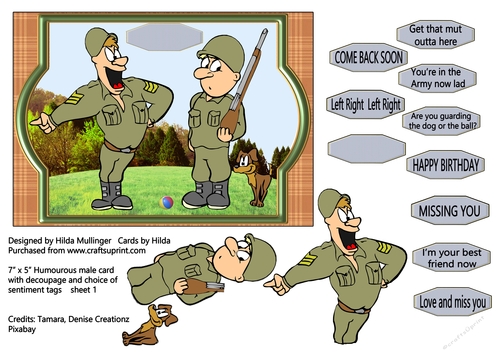 YOURE IN THE ARMY NOW