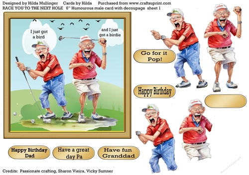 RACEYOU TO THE NEXT HOLE