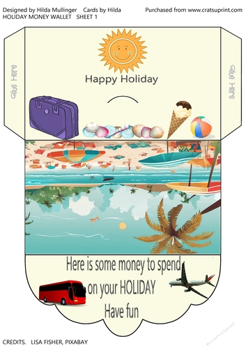 HOLIDAY MONEY WALLET