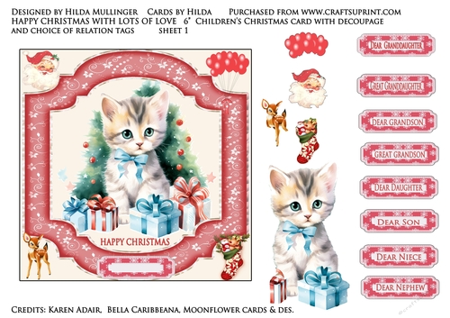 HAPPY CHRISTMAS WITH LOTS OF OVE   