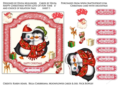 HAPPY CHRISTMAS WITH LOTS OF FUN TIME