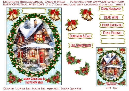 HAPPY CHRISTMAS WITH LOVE