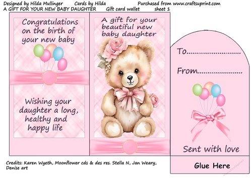 A GIFT FOR YOUR NEW BABY DAUGHTER