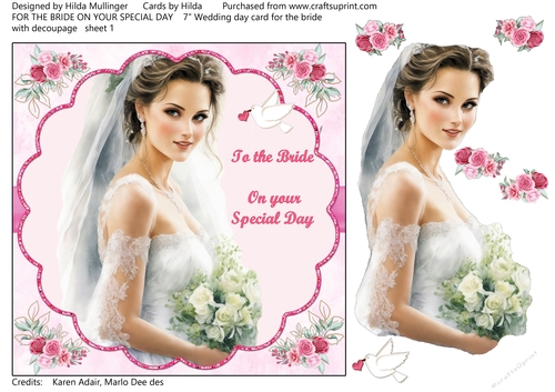 FOR THE BRIDE ON YOUR WEDDING DAY