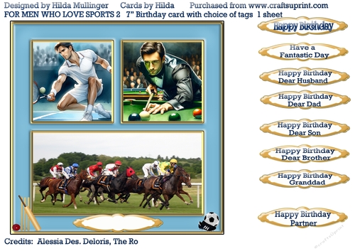 FOR MEN WHO LOVE SPORTS 2