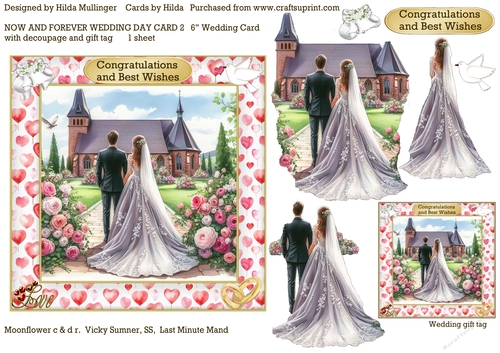 NOW AND FOREVER WEDDING DAY CARD 2