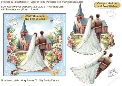 NOW AND FOREVER WEDDING DAY CARD 3