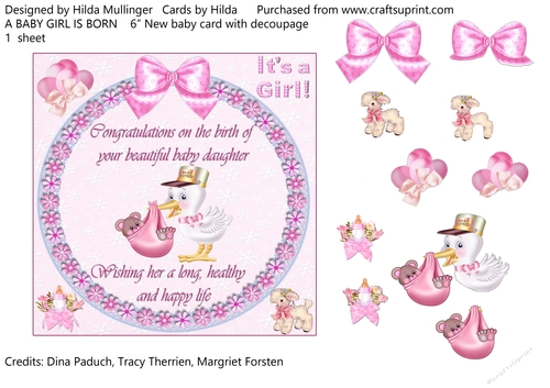 A BABY GIRL IS BORN